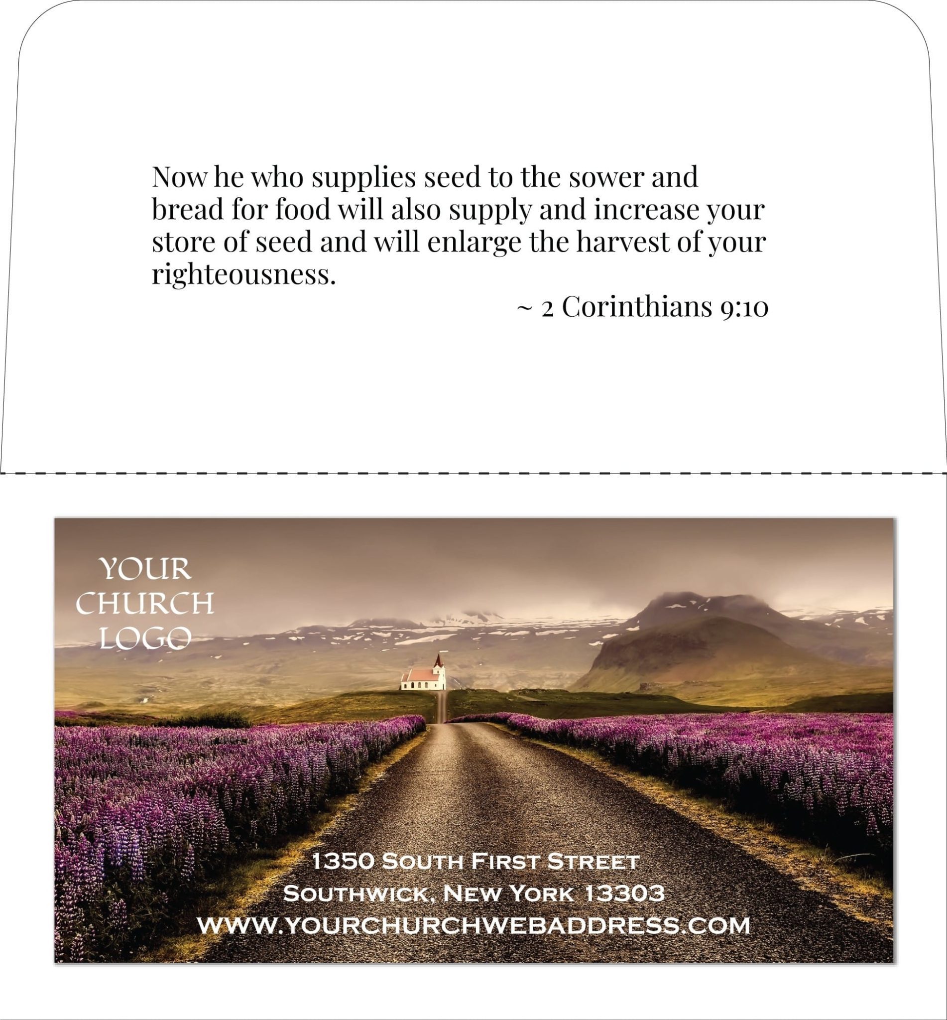 church business card ideas